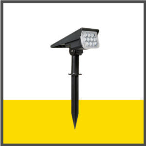 Éclairage Solaire de Jardin Ajustable