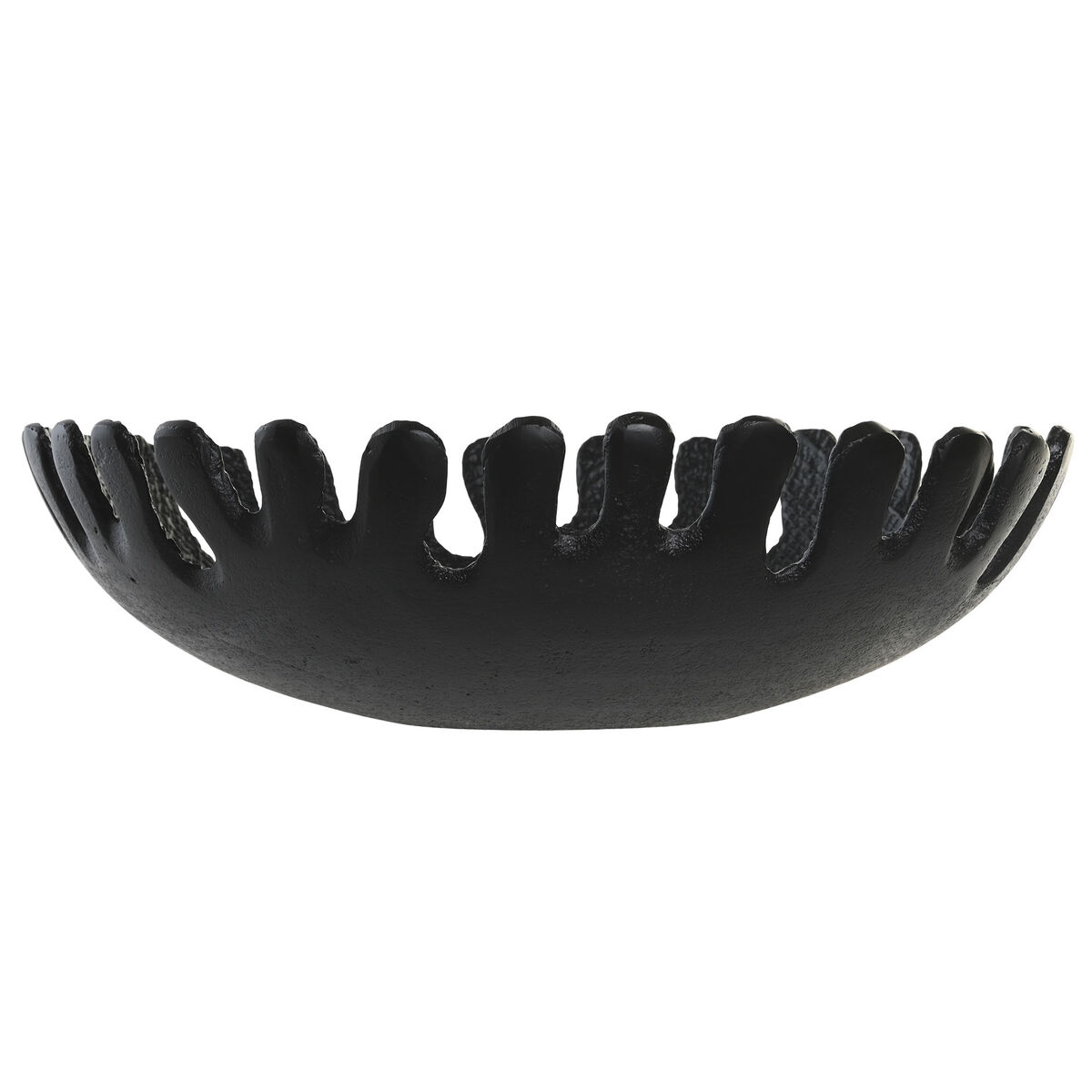 Centre de Table DKD Home Decor Noir Doré Aluminium 32 x 32 x 9 cm (2 Unités) – Image 2