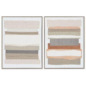 Toile Home ESPRIT Pin Toile 62 x 4,5 x 82 cm 62,3 x 4,5 x 82,3 cm