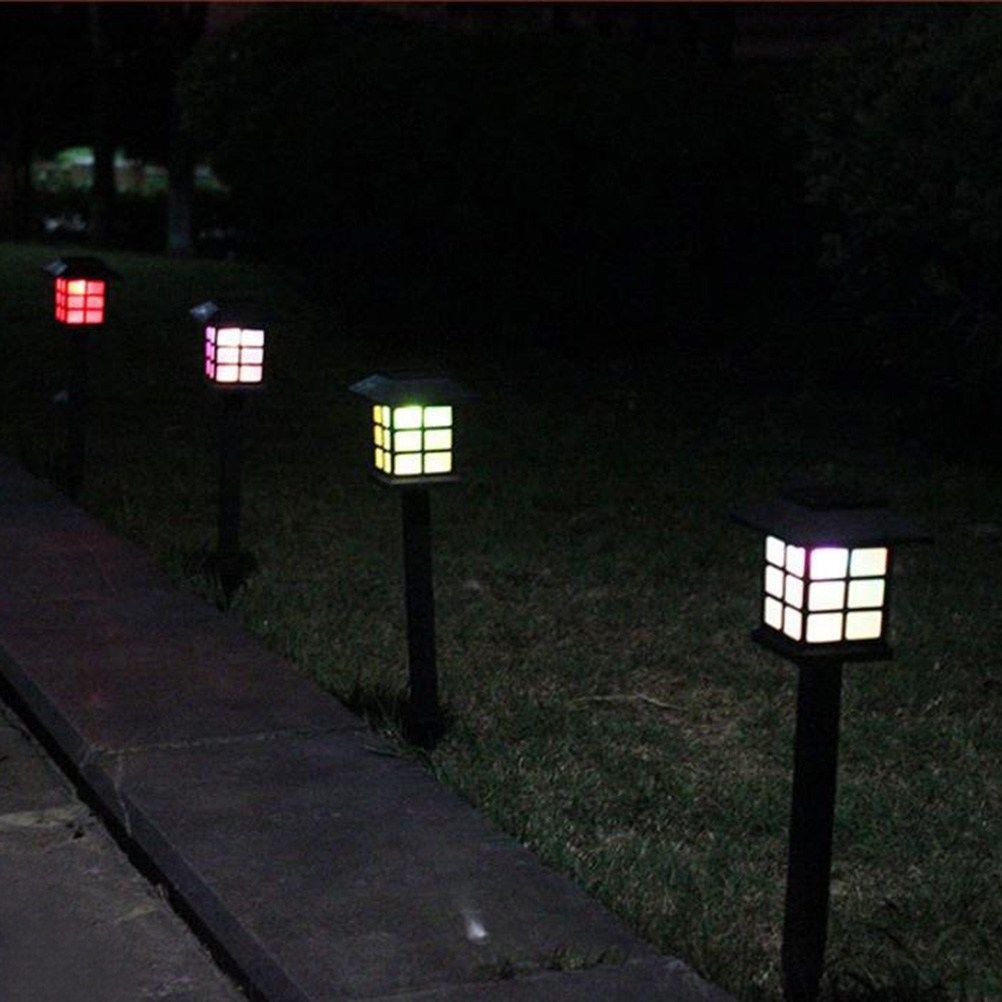 Éclairez Votre Jardin avec la Lampe Solaire Carrée – Image 2