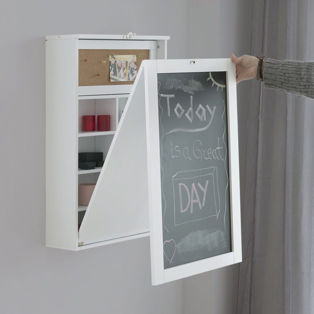 Bureau Mural Rabattable Woldy InnovaGoods – Image 2